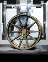 New 21 Inch BOLA FLK Alloy Wheels In Gloss Bronze, Flow Formed, Wider Rear Options