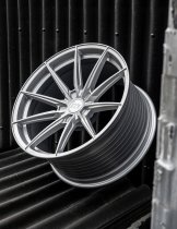 New 21 Inch BOLA FLK Alloy Wheels In Crystal Silver, Flow Formed, Wider Rear Options