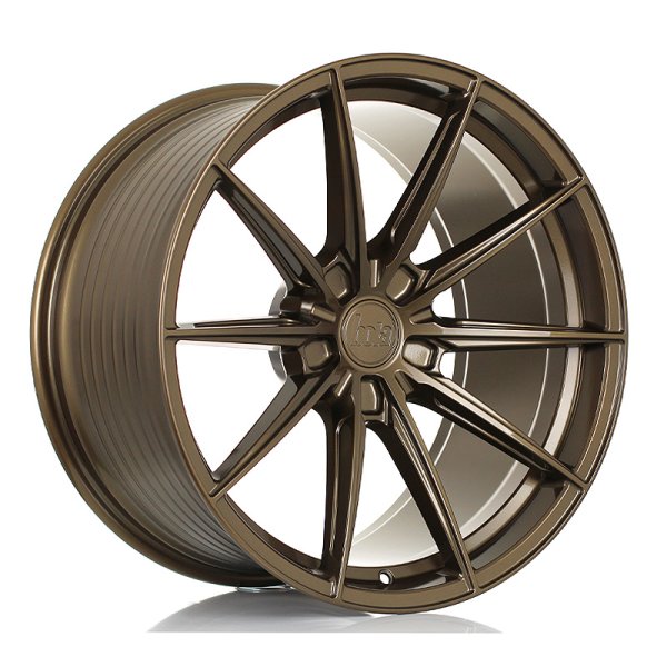 New 22 Inch BOLA FLK Alloy Wheels In Gloss Bronze, Flow Formed, Wider Rear Options