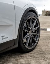 New 22 Inch BOLA FLK Alloy Wheels In Matt Gunmetal, Flow Formed, Wider Rear Options