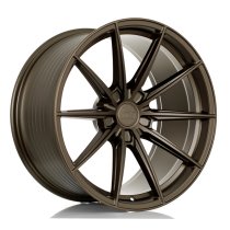 New 22 Inch BOLA FLK Alloy Wheels In Matt Bronze, Flow Formed, Wider Rear Options, BMW 5x120
