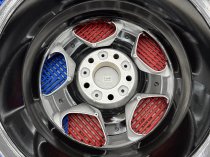 New 17 Inch Throwing Star M5 Style Alloy Wheels In Gunmetal With Polished Dish And Deeper 9" Rears 5x120