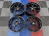 New 19 Inch IspirI ISR6 Alloy Wheels In Gloss Black, Deeper Concave 11" Rear 5x112