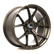 New 18 Inch Bola FLY Alloy Wheels In Gloss Bronze, Flow Formed, Wider Rear Option, BMW 5x120