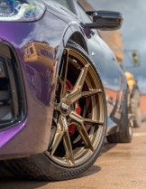 New 18 Inch Bola FLY Alloy Wheels In Matt Bronze, Flow Formed, Wider Rear Option, BMW 5x120