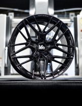 New 19 Inch BOLA FLZ Alloy Wheels In Gloss Black, Flow Formed, Wider Rear Options