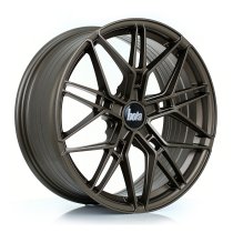 New 19 Inch BOLA FLV Alloy Wheels In Matt Bronze, Flow Formed, Wider Rear Option, BMW 5x120