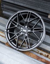 New 19 Inch BOLA FLV Alloy Wheels In Gloss Gunmetal, Flow Formed, Wider Rear Option, BMW 5x120