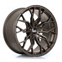 New 19 Inch BOLA FLX Alloy Wheels In Matt Bronze, Flow Formed, Wider Rear Option