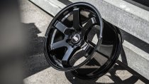 New 18 Inch BOLA B1 Alloy Wheels In Gloss Black, Wider Rear Option