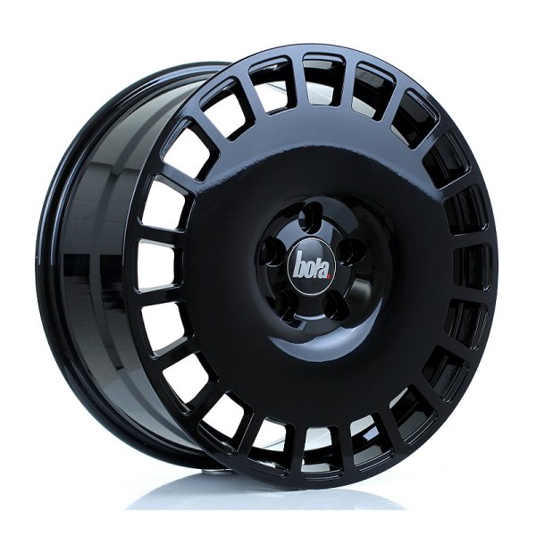 New 17 Inch BOLA B12 Alloy Wheels In Gloss Black, BMW 5x120