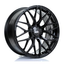 New 17 Inch BOLA B17 Alloy Wheels In Gloss Black, Flow Formed, BMW 5x120