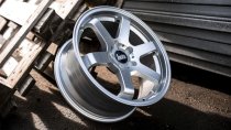 New 17 Inch BOLA B1 Alloy Wheels In Crystal Silver