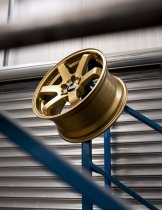 New 18 Inch BOLA B1 Alloy Wheels In Gold, Wider Rear Option
