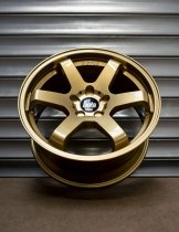 New 18 Inch BOLA B1 Alloy Wheels In Gold, Wider Rear Option