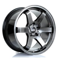 New 18 Inch BOLA B1 Alloy Wheels In Hyper Black, Wider Rear Option, BMW 5x120