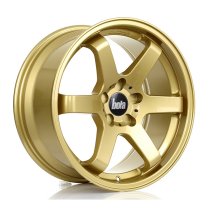 New 18 Inch BOLA B1 Alloy Wheels In Gold, Wider Rear Option, BMW 5x120