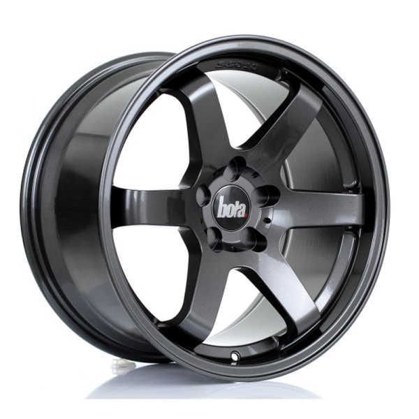 New 18 Inch BOLA B1 Alloy Wheels In Gloss Gunmetal, Wider Rear Option, BMW 5x120