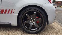 New 19 Inch BOLA B1 Alloy Wheels In Gloss Gunmetal, Wider Rear Option, BMW 5x120