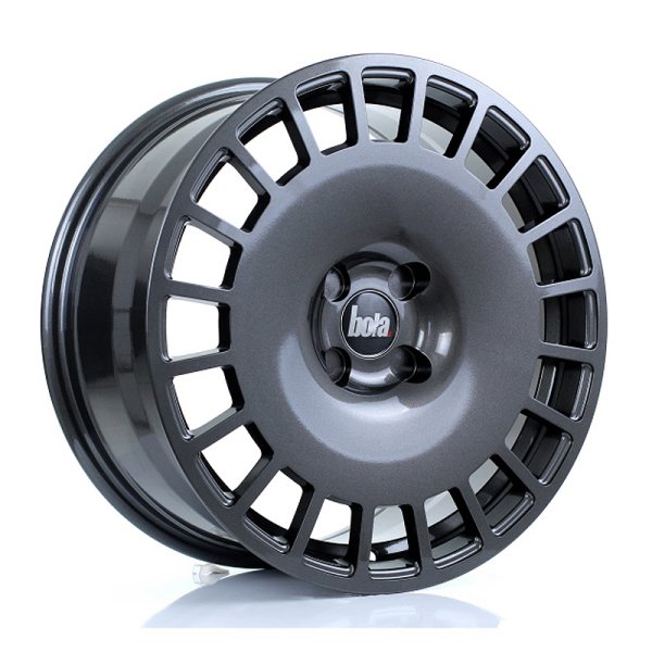 New 19 Inch BOLA B12 Alloy Wheels In Gloss Gunmetal