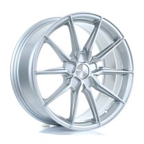 New 19 Inch BOLA B16 Alloy Wheels In Crystal Silver, Wider Rear Option
