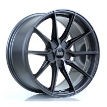 New 19 Inch BOLA B16 Alloy Wheels In Titanium, Wider Rear Option, BMW 5x120