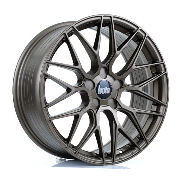 New 17 Inch BOLA B17 Alloy Wheels In Matt Bronze, Flow Formed