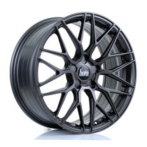 New 18 Inch BOLA B17 Alloy Wheels In Matt Gunmetal, Flow Formed, BMW 5x120