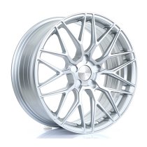 New 18 Inch BOLA B17 Alloy Wheels In Crystal Silver, Flow Formed, BMW 5x120